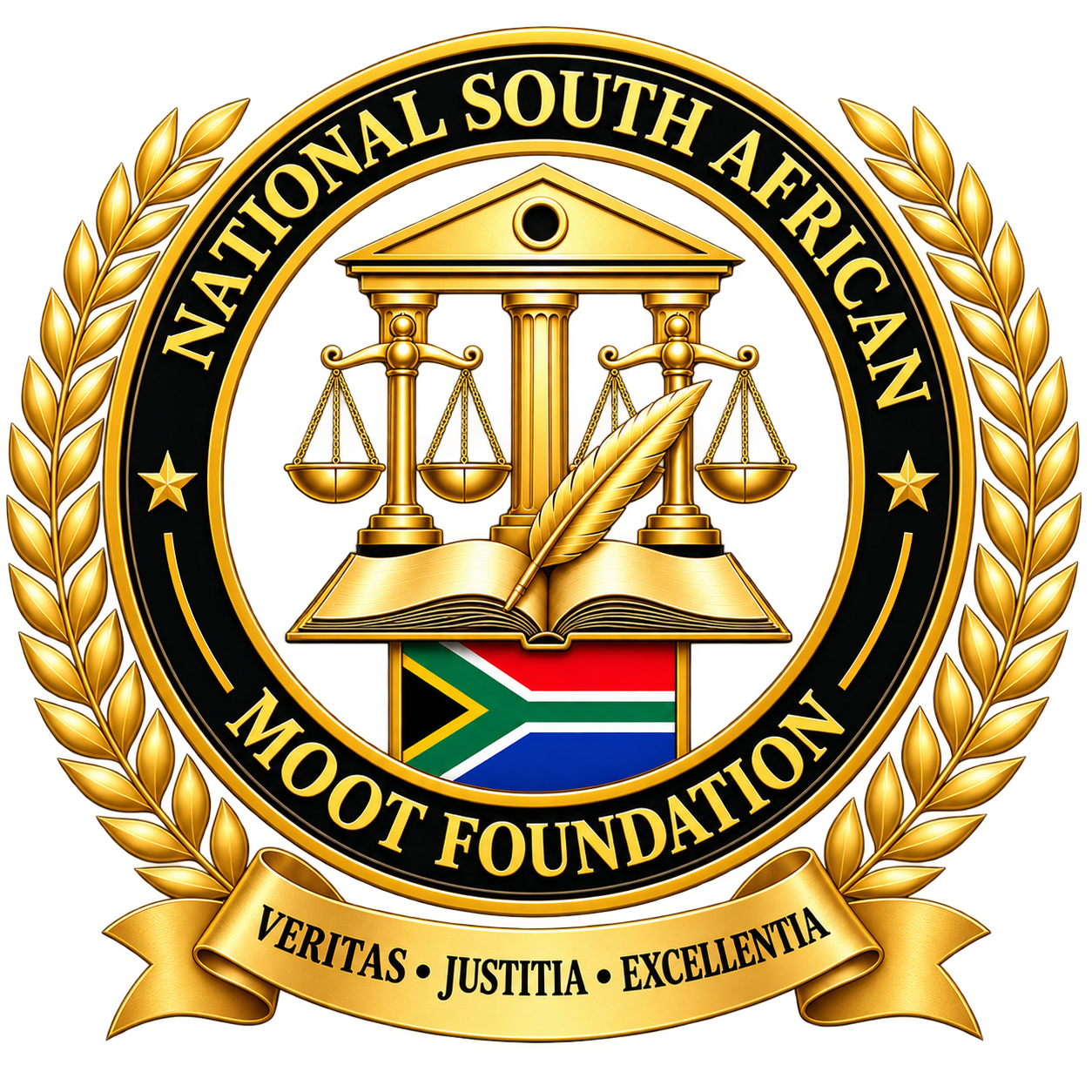 National South African Moot Foundation (NSAMF) Logo